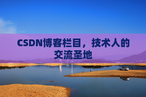 CSDN博客栏目，技术人的交流圣地